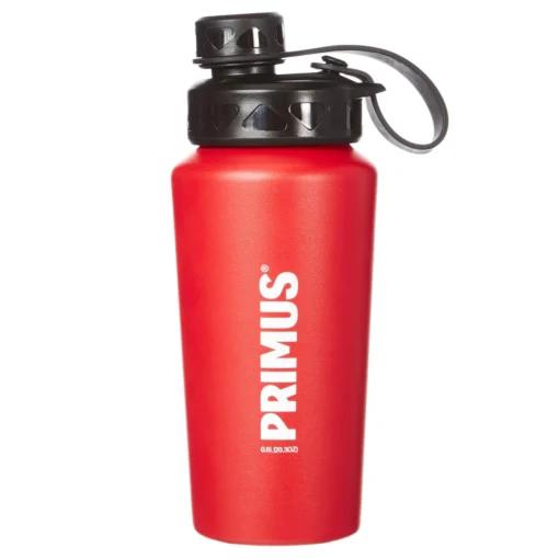 Primus TRAILBOTTLE 0.6L S.S. RED - Trinkflasche -Primus Verkäufe 2024 306711001 b trailbottle stainless steel primus 1