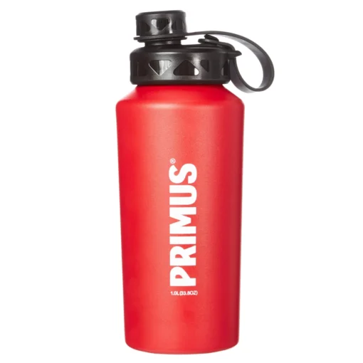 Primus TRAILBOTTLE 1.0L S.S. RED - Trinkflasche -Primus Verkäufe 2024 306711002 b trailbottle stainless steel primus 1