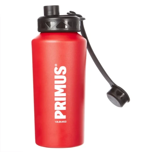 Primus TRAILBOTTLE 1.0L S.S. RED - Trinkflasche -Primus Verkäufe 2024 306711002 c trailbottle stainless steel primus 1