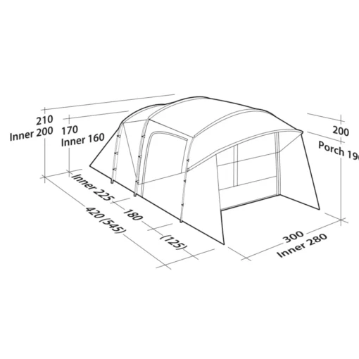 Robens WOLF MOON TC 5XP - Familienzelt -Primus Verkäufe 2024